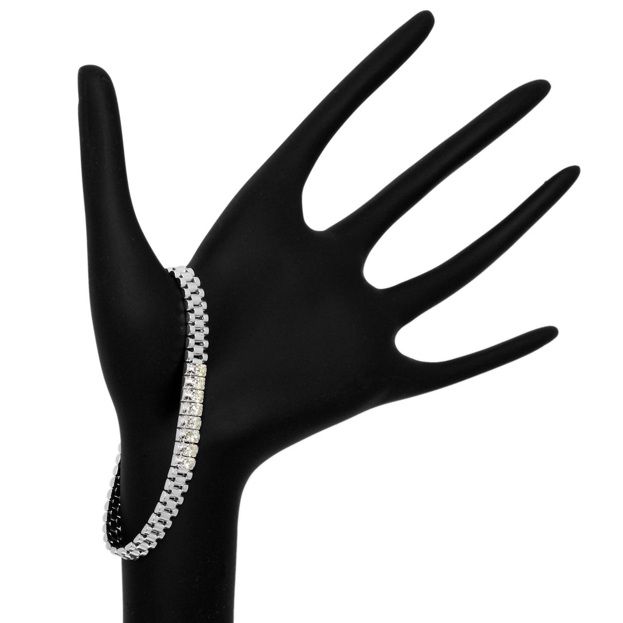 14K White Gold 1.04 Carat Diamond Bracelet Fine Jewellery Modaselle