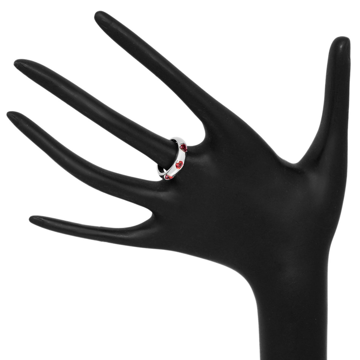 Platinum 0.66 Carat Orange/Pink Sapphire Ring Fine Jewellery Modaselle