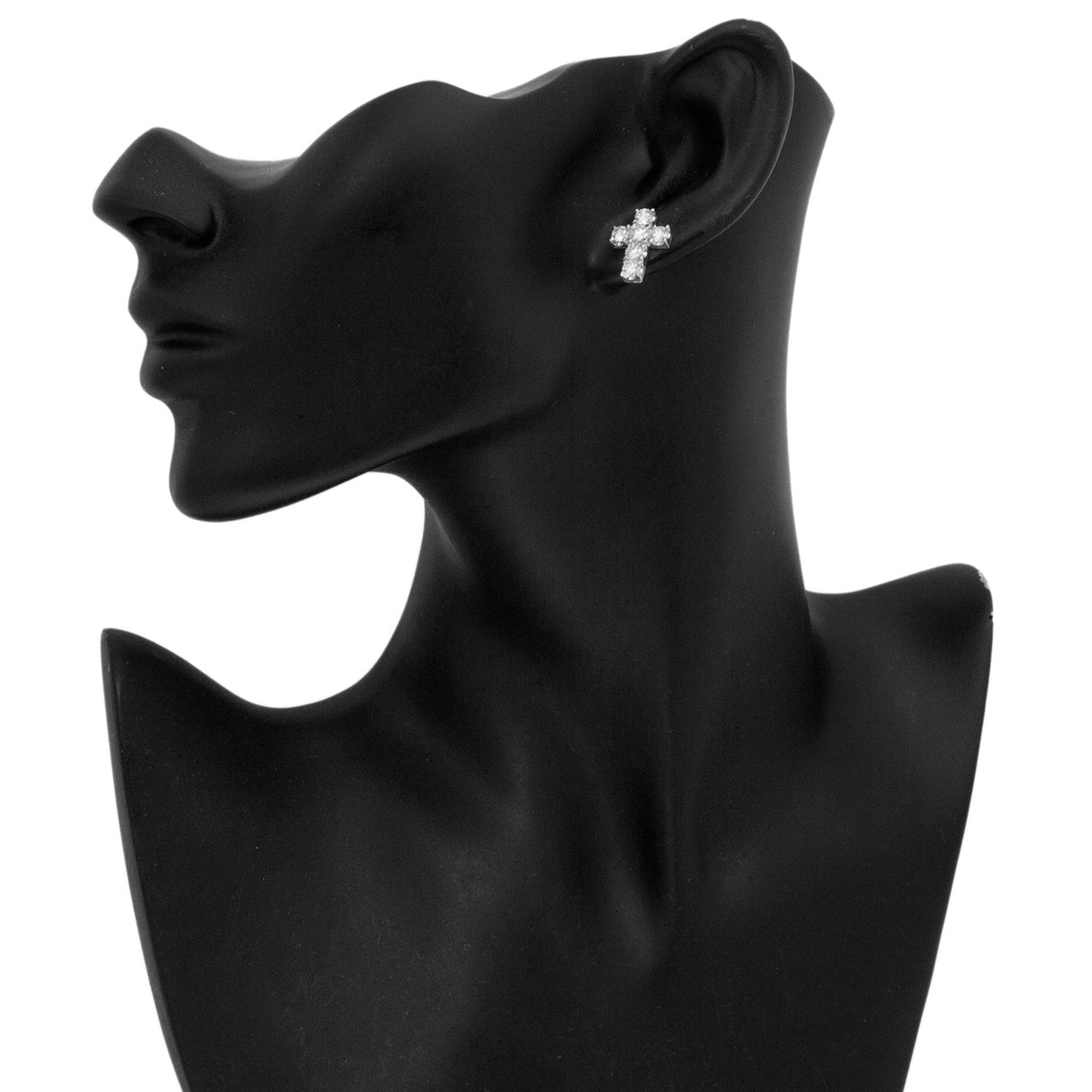 14K White Gold 2.50 Carat Diamond Earrings Fine Jewellery Modaselle