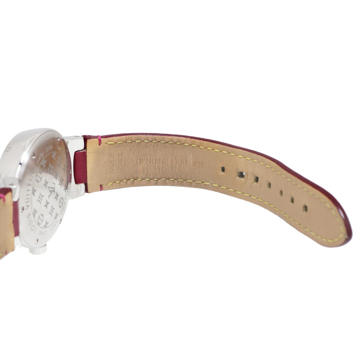 Louis Vuitton Stainless Steel & Diamond Tambour Attraction Ladies Watch Louis Vuitton