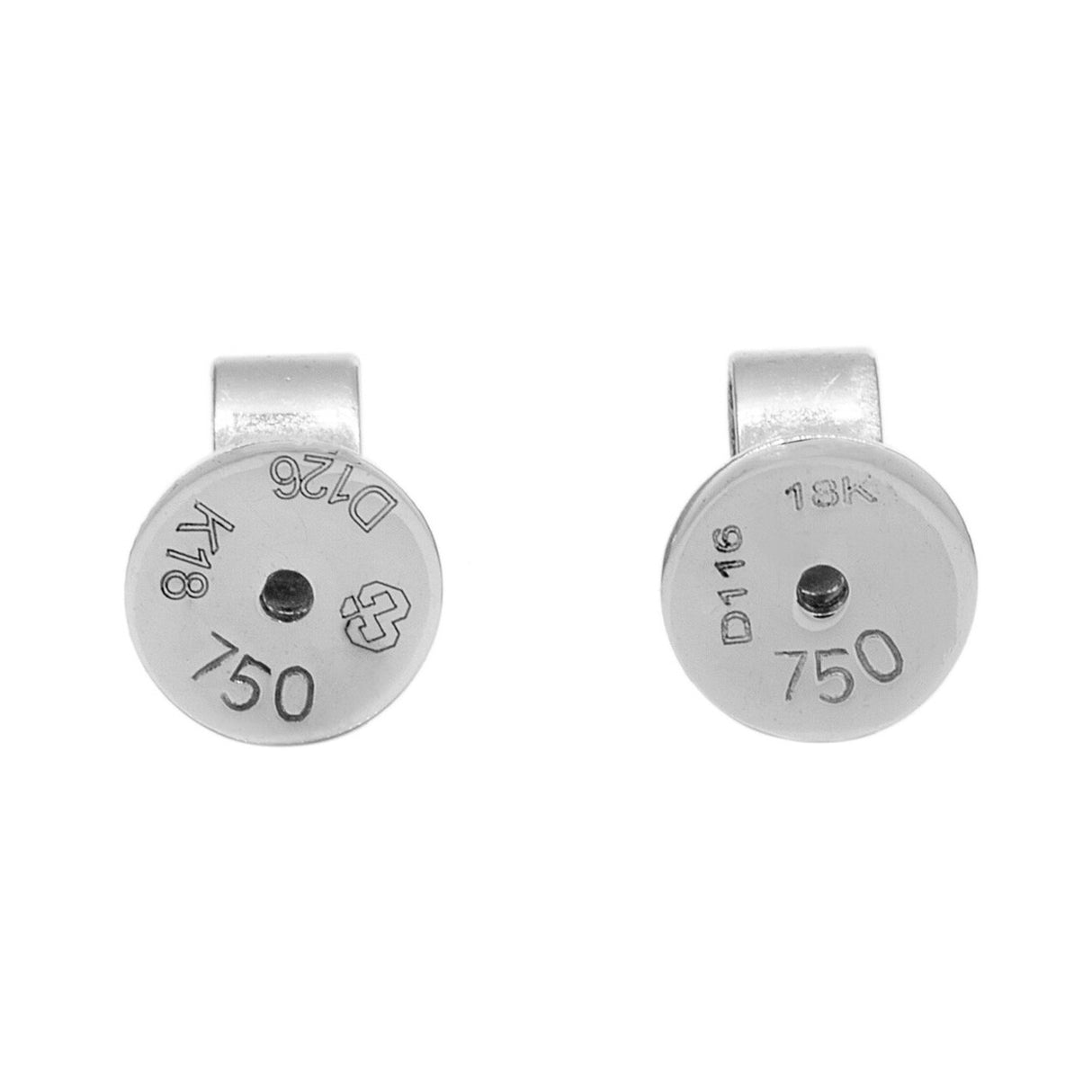 18K White Gold 1.12 Carat Diamond Blossom Ear Pendants Fine Jewellery Modaselle