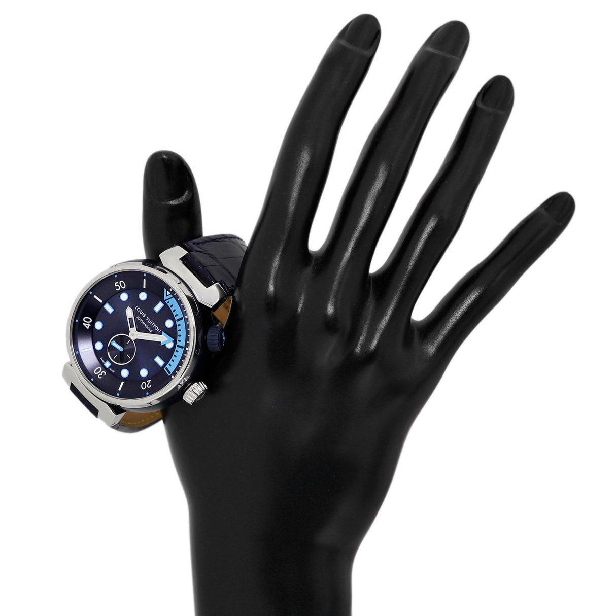 Louis Vuitton Stainless Steel Tambour Street Diver Watches Louis Vuitton