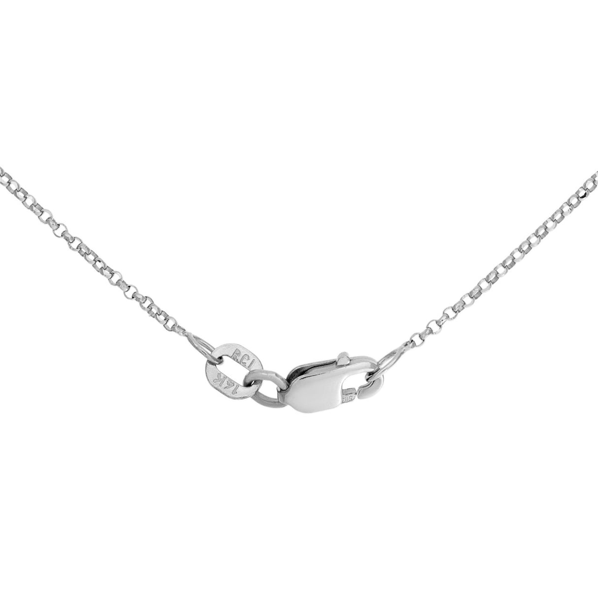 18K White Gold 1.02 Carat Diamond Heart Pendant Necklace Fine Jewellery Modaselle