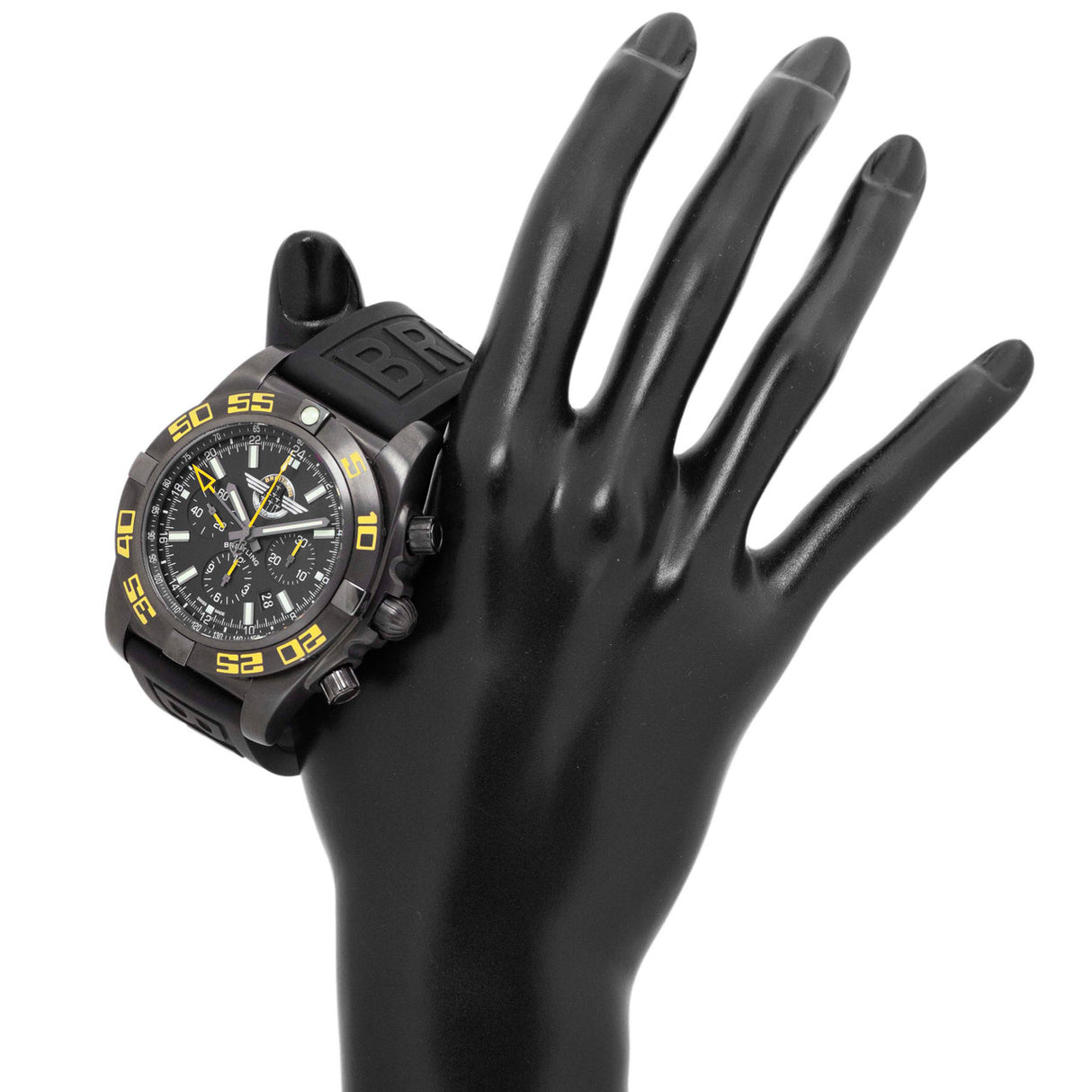 Breitling PVD Chronomat GMT Jet Team American Tour MB0410 Watches Breitling