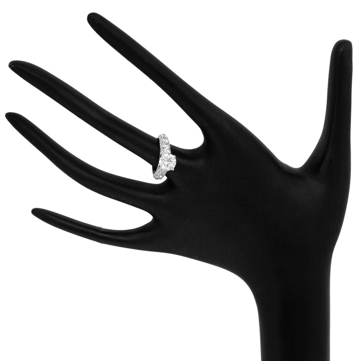 18K White Gold 1.56 Carat Diamond Ring Fine Jewellery Modaselle