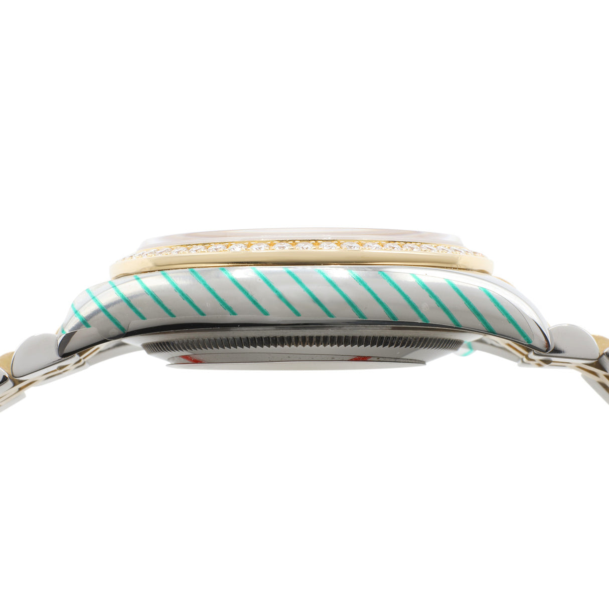 Rolex 18K Yellow Gold Stainless Steel Diamond Datejust 36 116243 Watches Rolex