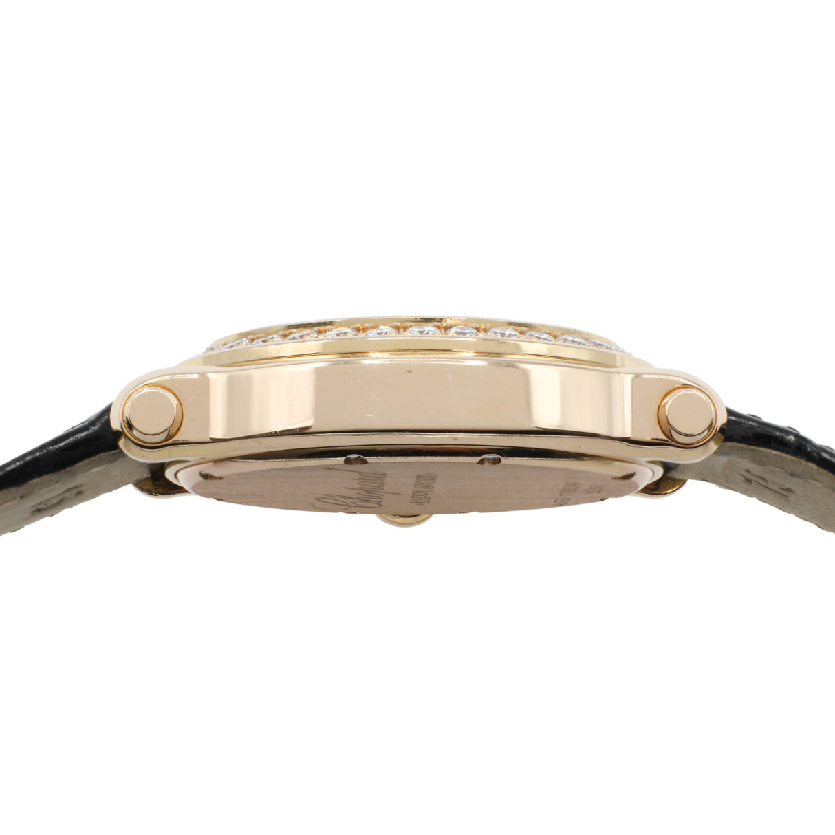 Chopard 18K Rose Gold Happy Sport Oval Quartz Ladies Watch 275350-5003 Watches Chopard