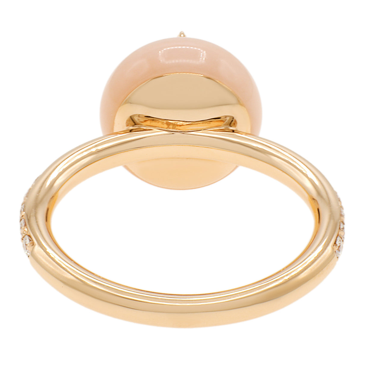 Louis Vuitton 18K Pink Gold Pink Opal Diamond Color Blossom Ring Designer Jewellery Louis Vuitton