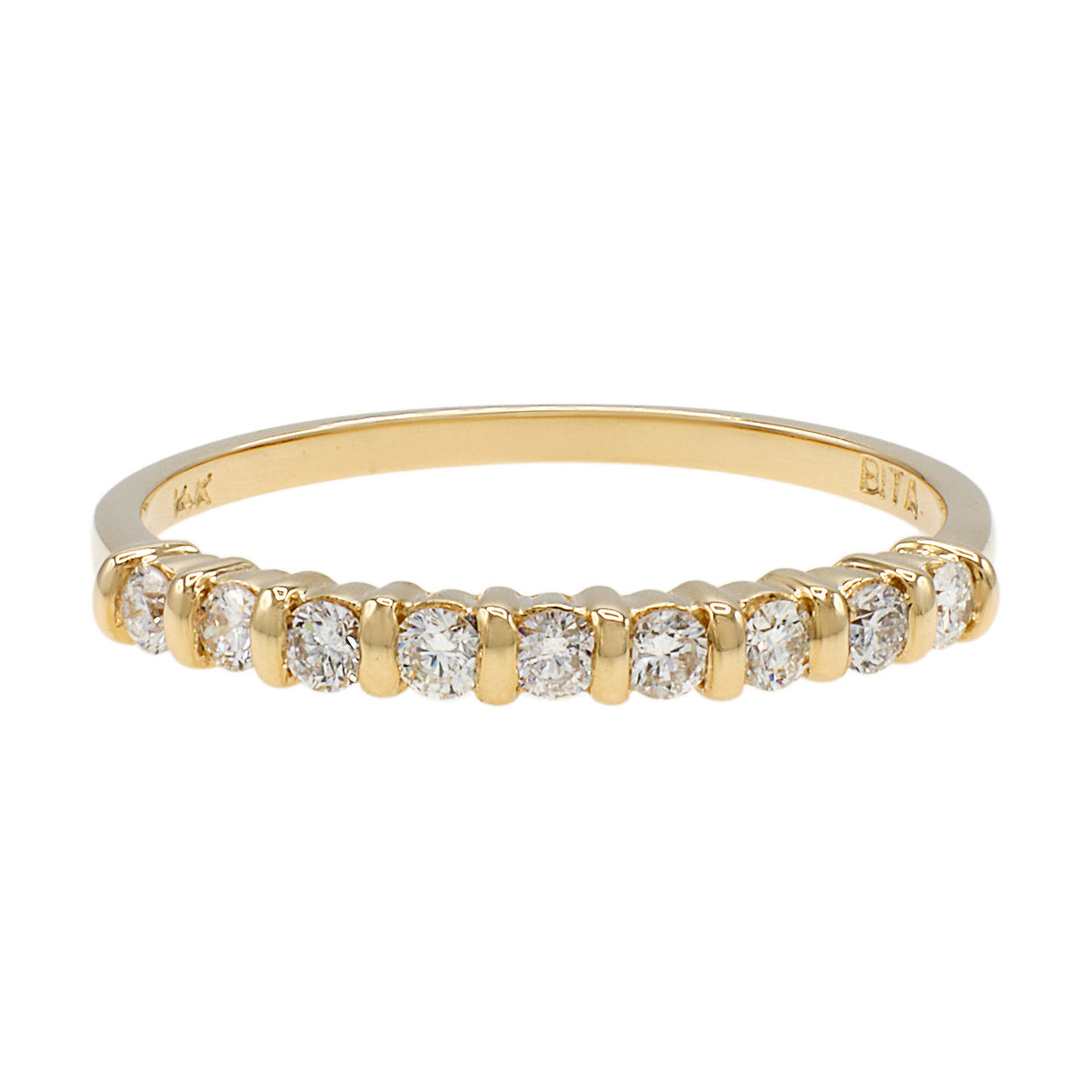 14K Tri Color Diamond Ring Set Fine Jewellery Modaselle