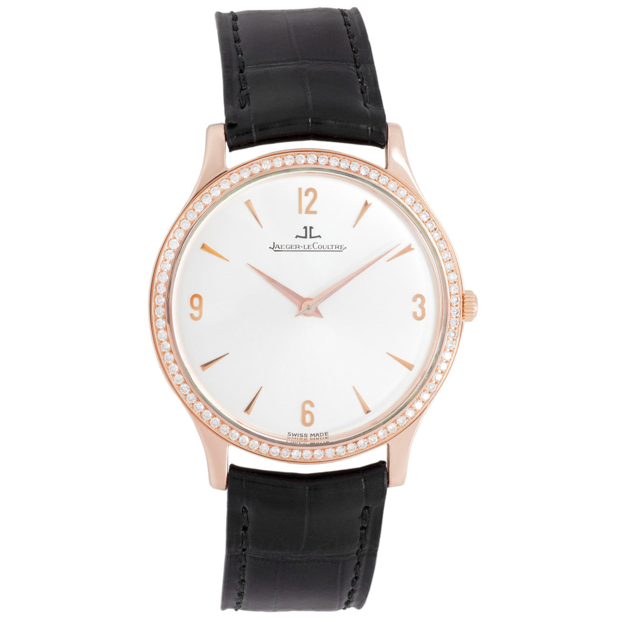Jaeger-LeCoultre 18K Rose Gold Master Ultra Thin 145.2.79S Watches Jaeger LeCoultre