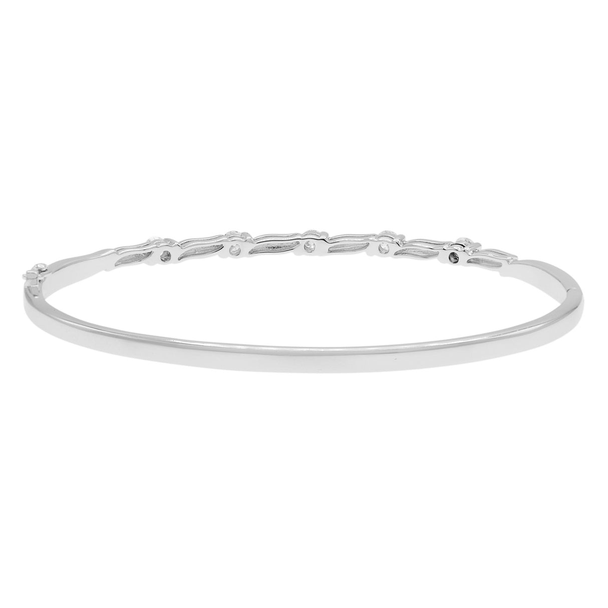 18K White Gold 0.50 Carat Diamond Bracelet Fine Jewellery Modaselle