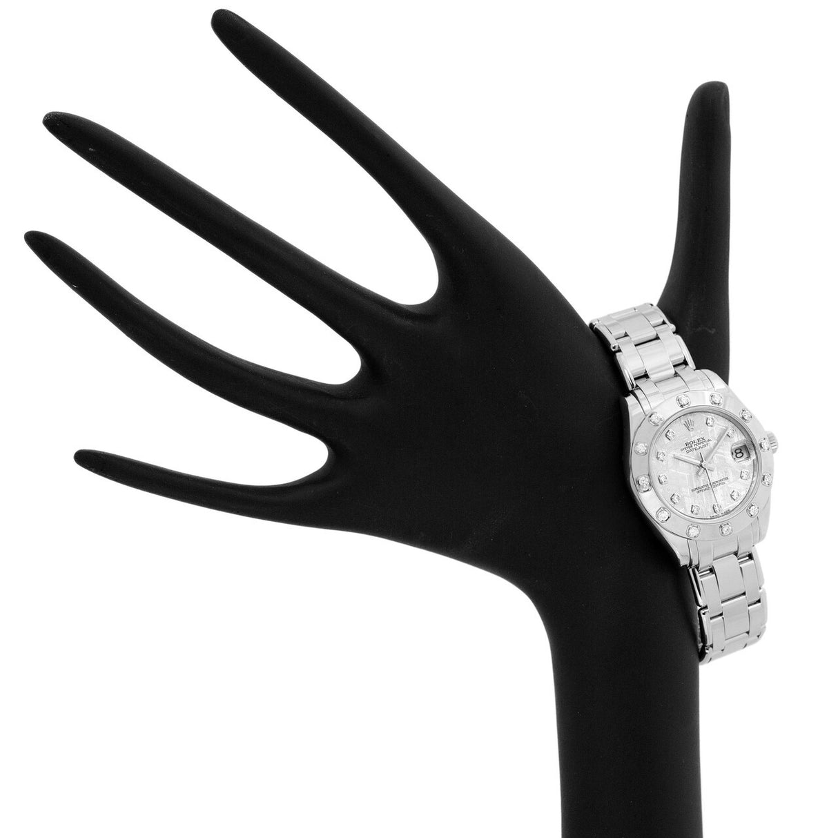 Rolex 18K White Gold Diamond Pearlmaster 34 81319 Watches Rolex