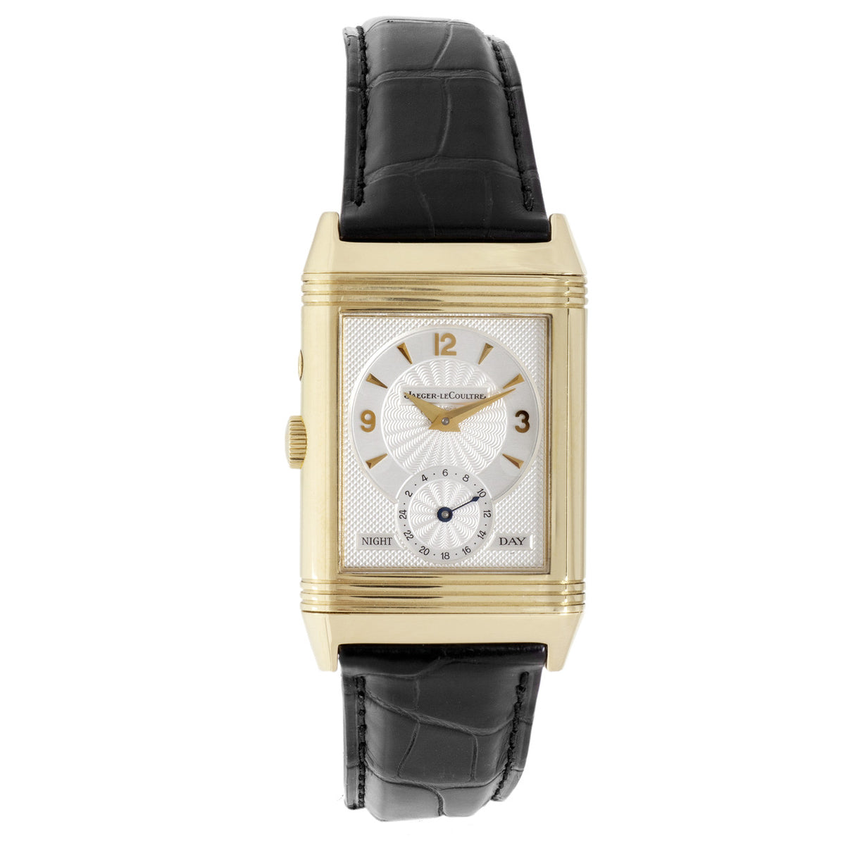 Jaeger-LeCoultre 18K Yellow Gold Reverso Duoface Day & Night 270.1.54 Watches Jaeger LeCoultre