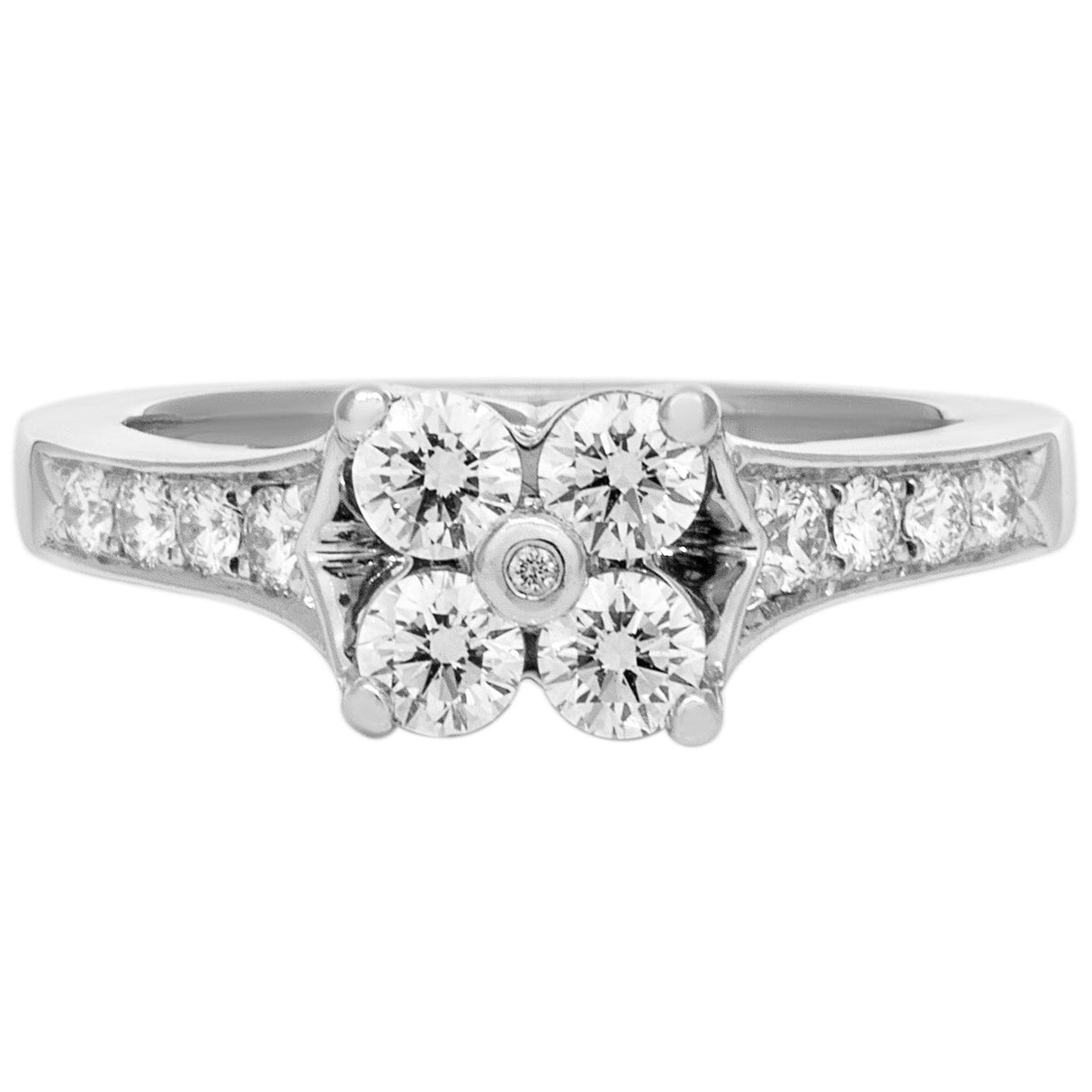 Platinum 0.60 Carat Diamond Ring Fine Jewellery Modaselle