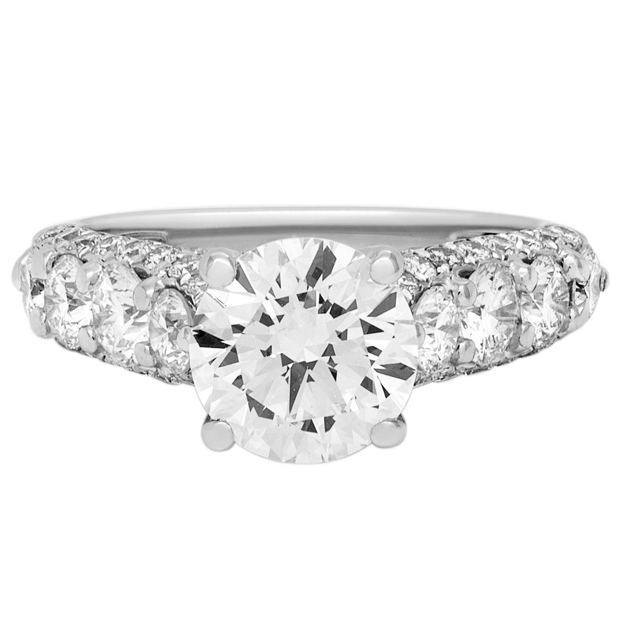 18K White Gold 1.56 Carat Diamond Ring Fine Jewellery Modaselle