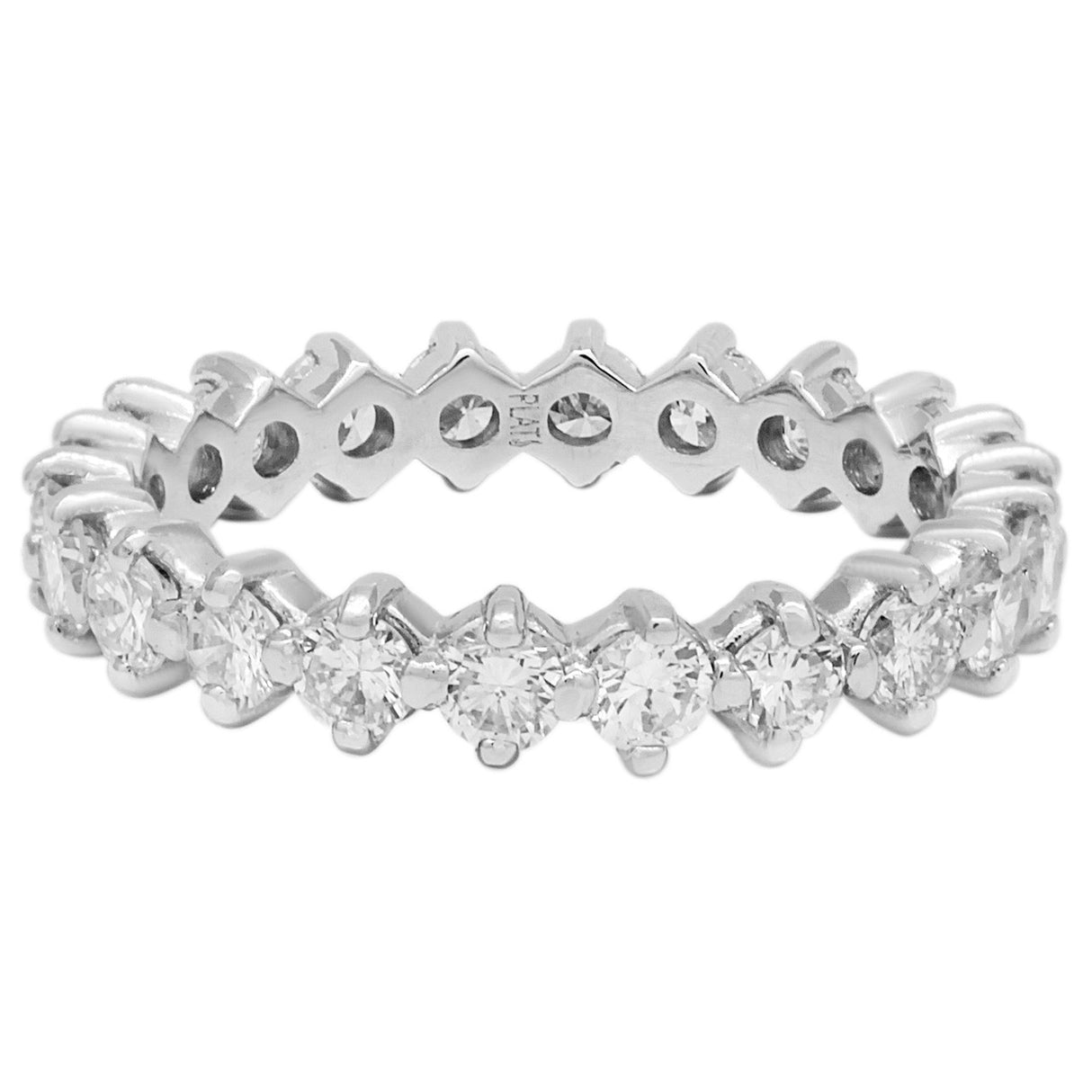 Platinum 1.32 Carat Diamond Eternity Band Fine Jewellery Modaselle