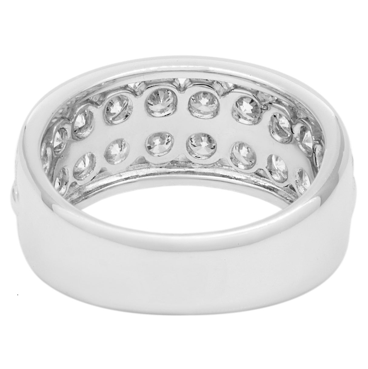 18K White Gold 2.40 Carat Diamond Ring Fine Jewellery Modaselle