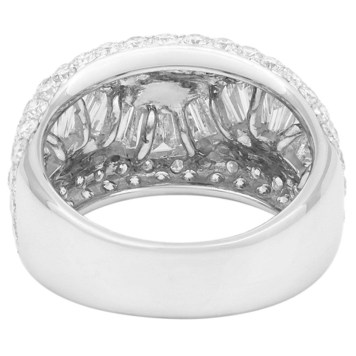 18K White Gold 2.89 Carat Diamond Ring Fine Jewellery Modaselle