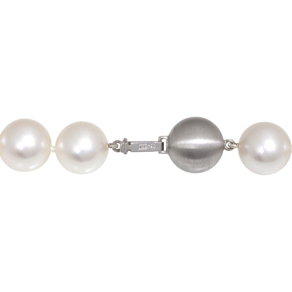 18" South Sea Pearl 18K White Gold Necklace Fine Jewellery Modaselle