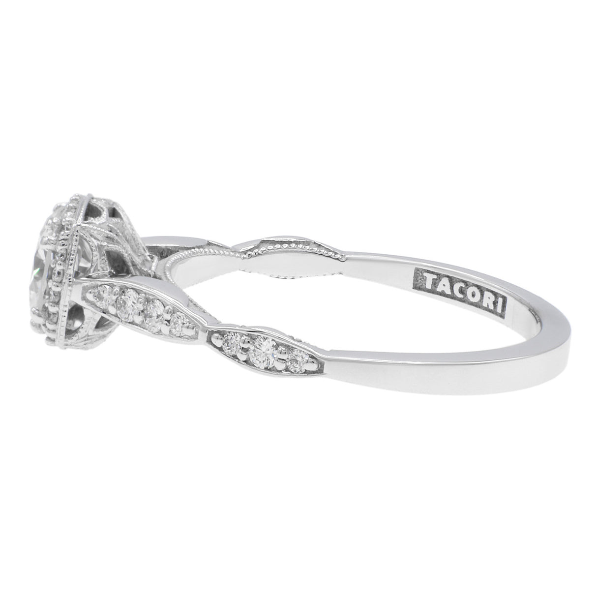 Tacori 18K White Gold 0.92 Carat Diamond Ring Fine Jewellery Modaselle