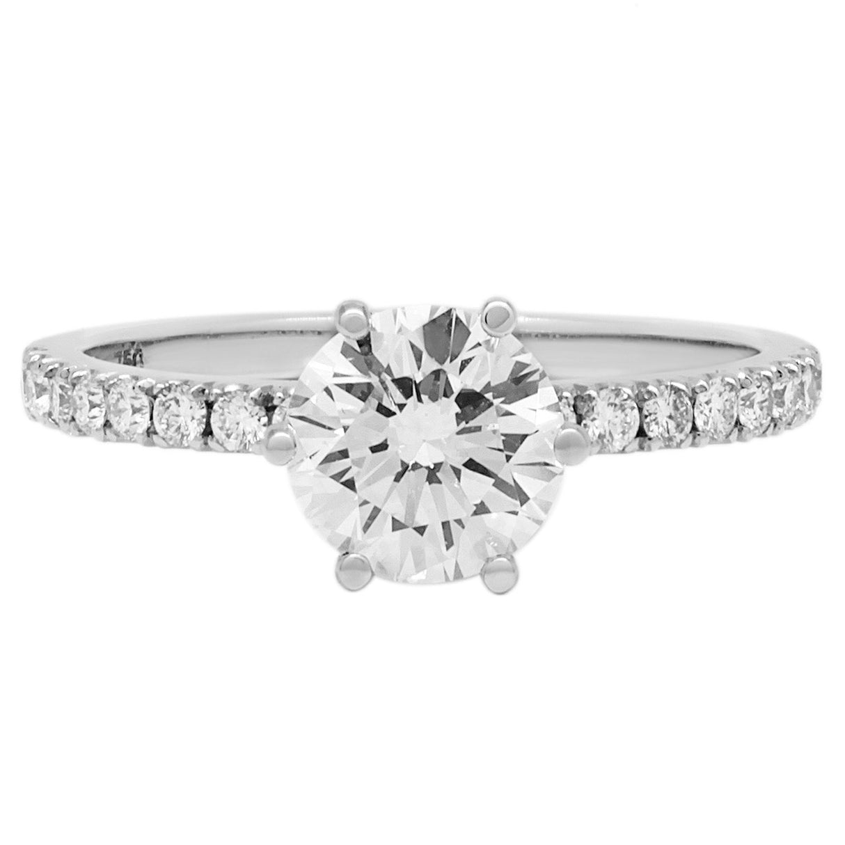 18K White Gold 1.05 Carat Diamond Ring Fine Jewellery Modaselle