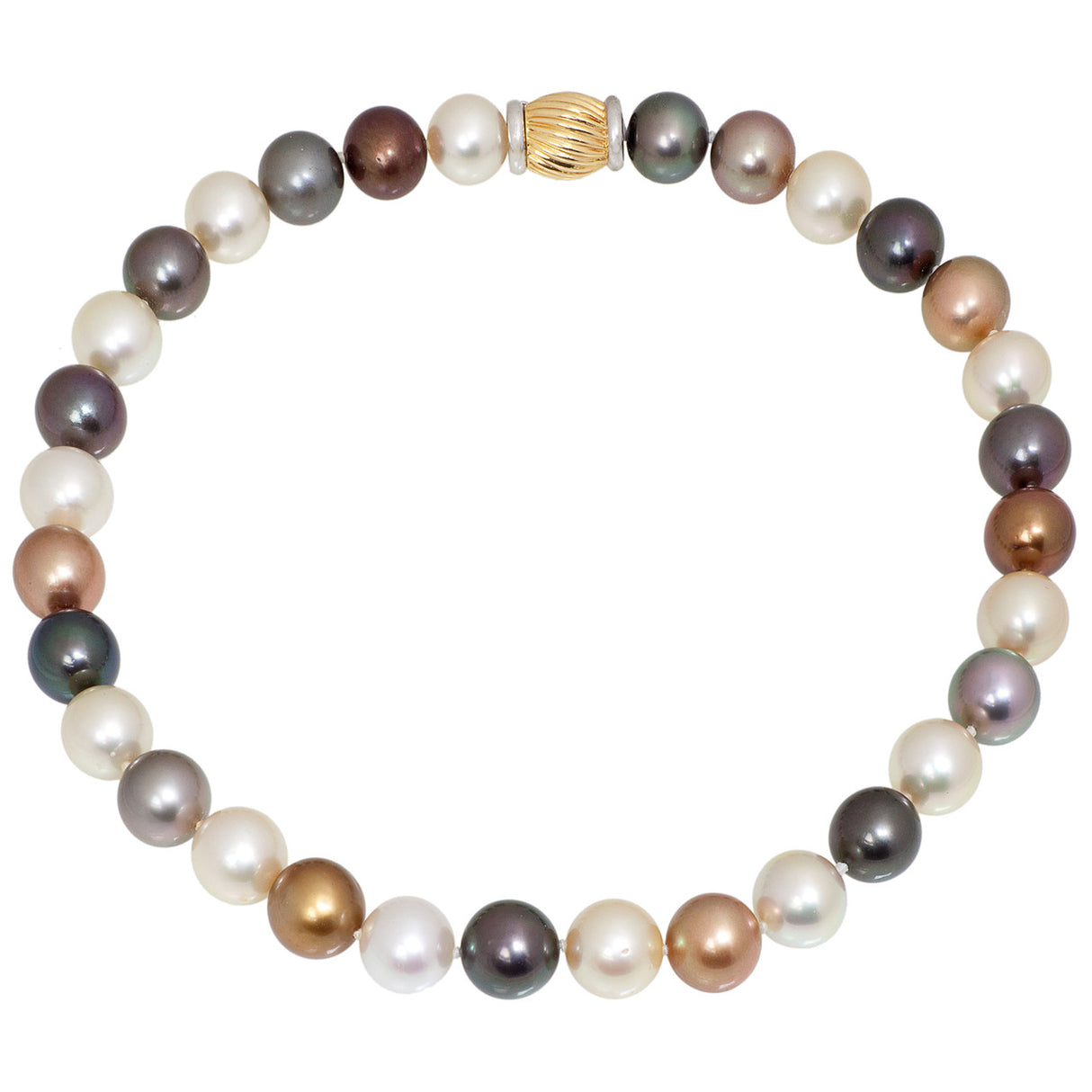 17" Tahitian Mixed Pearl Necklace Fine Jewellery Modaselle