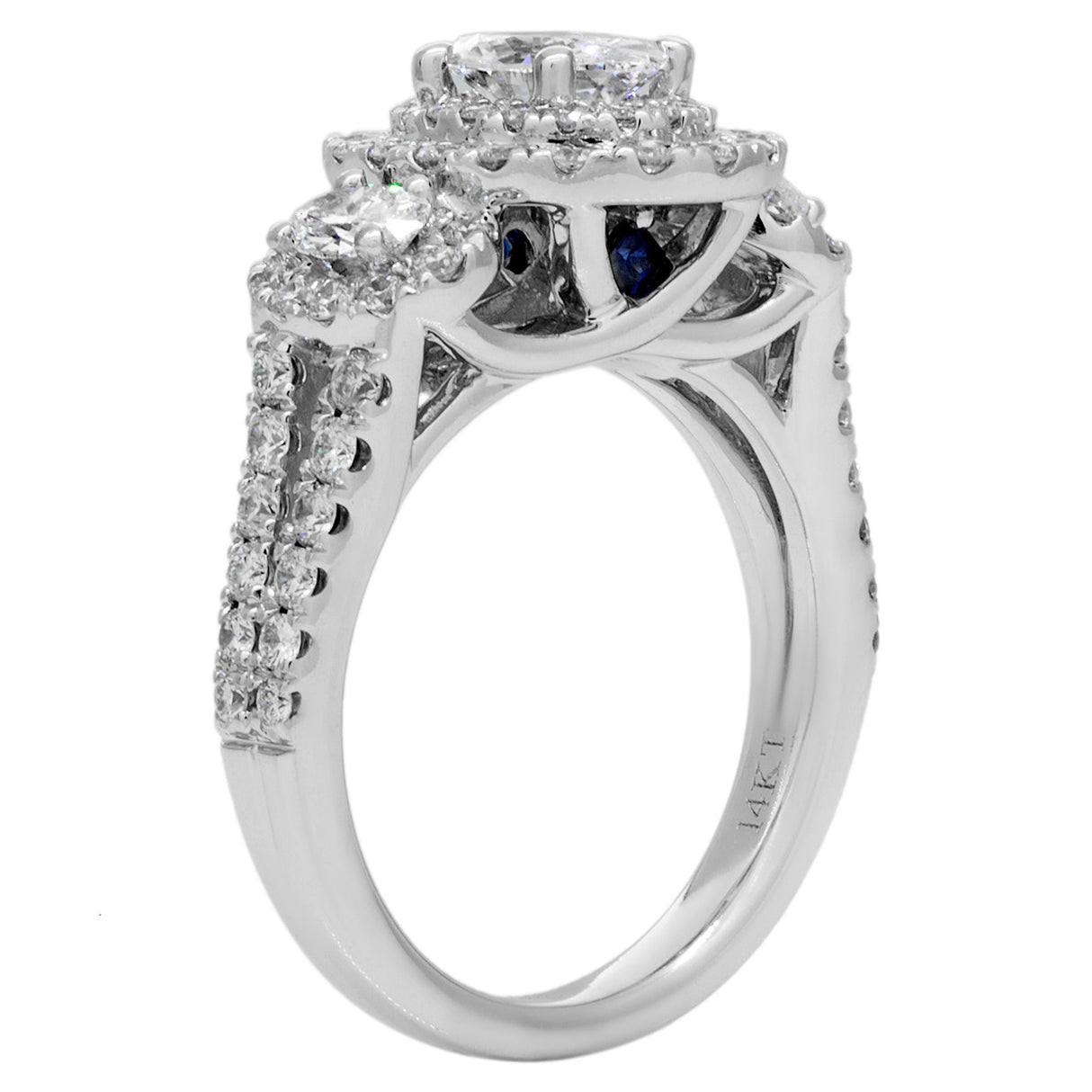 14K White Gold Vera Wang Oval Diamond Ring Fine Jewellery Modaselle