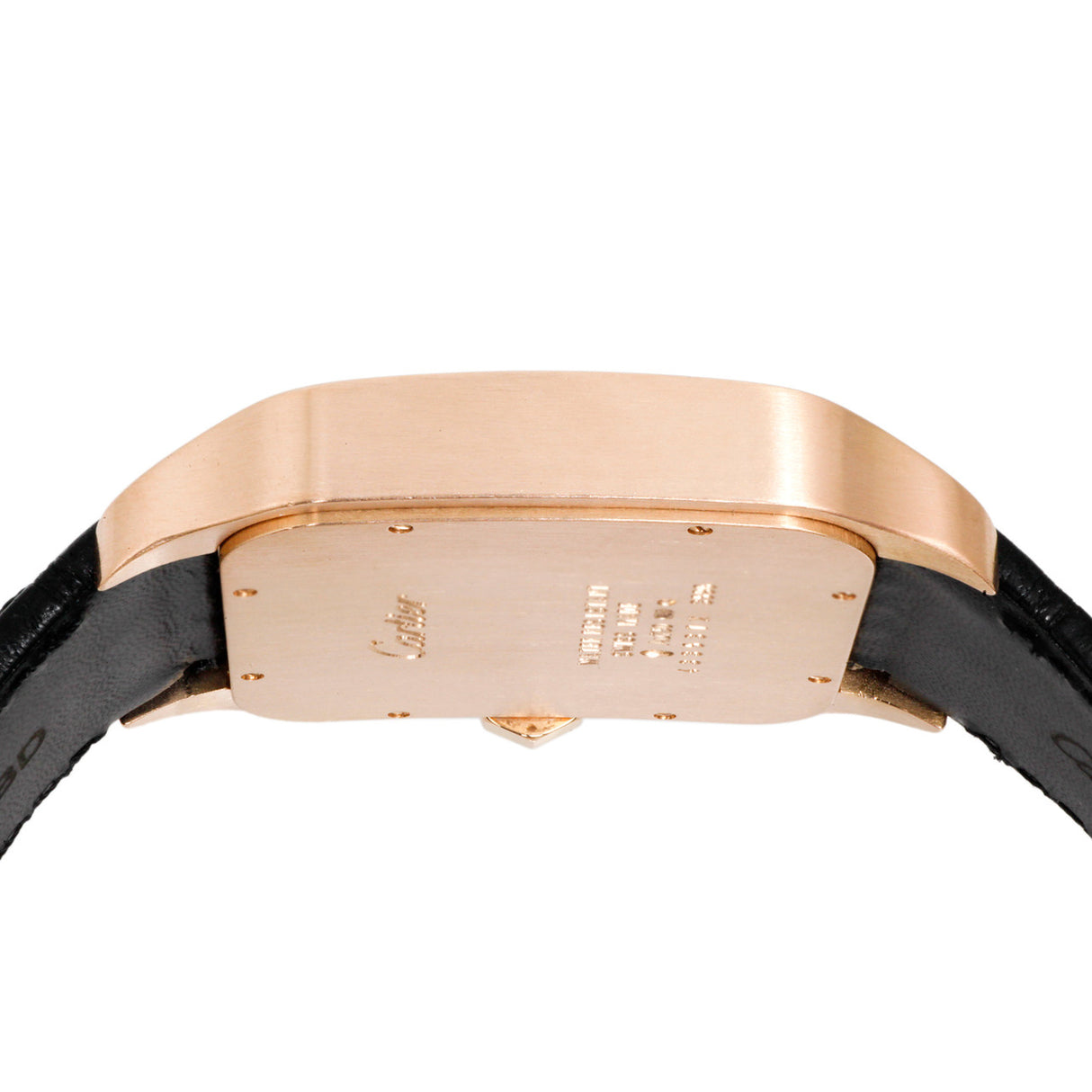 Cartier 18K Rose Gold Santos Dumont Power Reserve W2020067 Watches Cartier