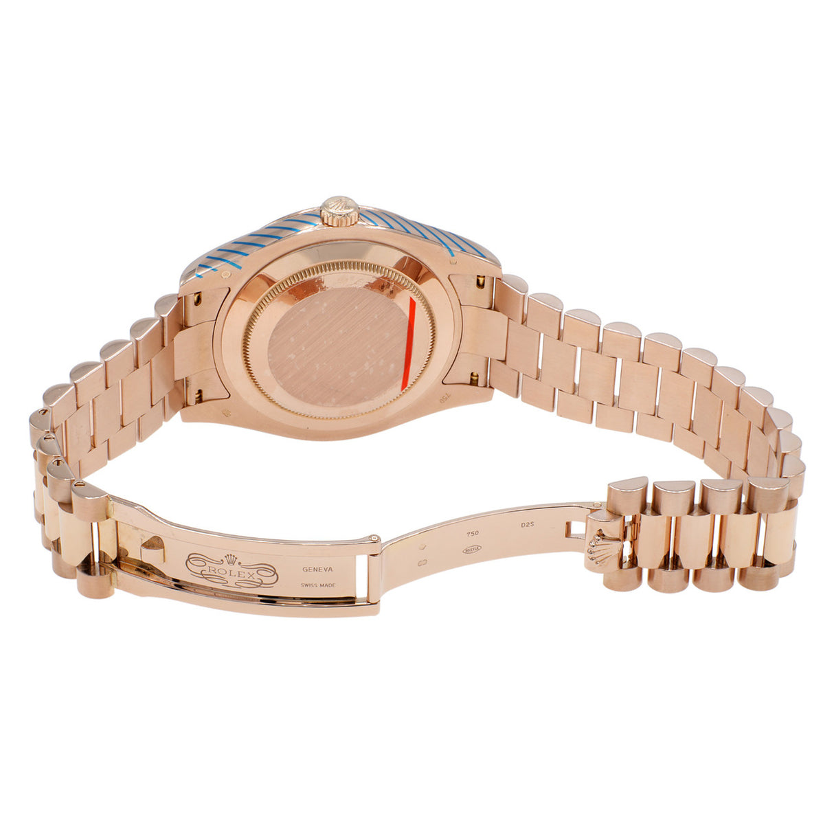 Rolex 18K Everose Gold Day-Date II 218235 Watches Rolex