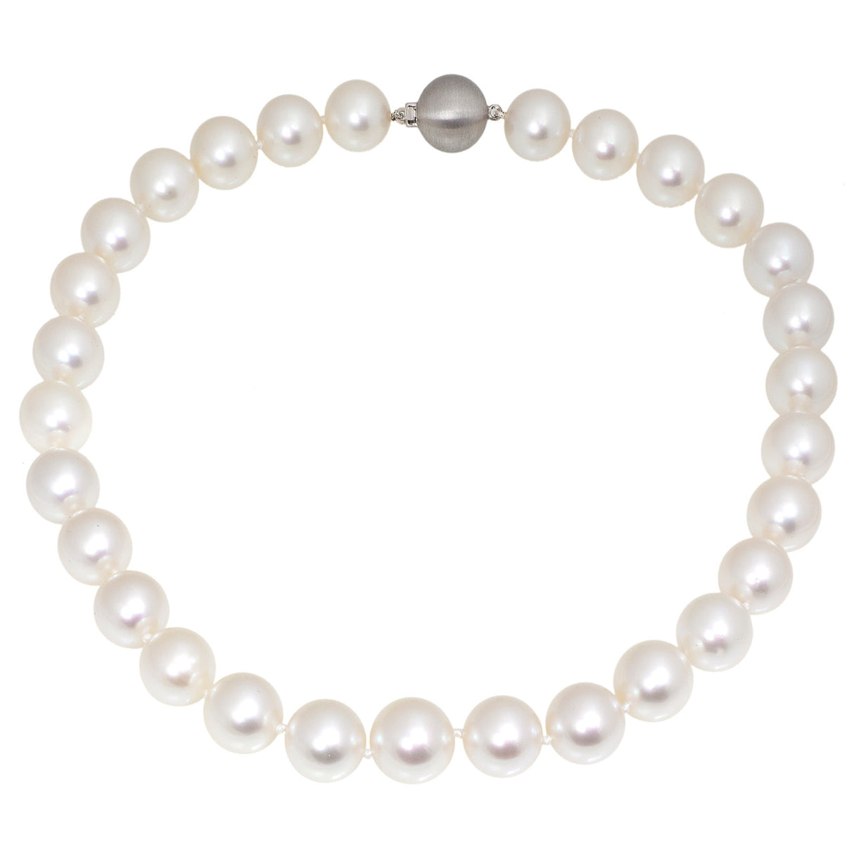 18" South Sea Pearl 18K White Gold Necklace Fine Jewellery Modaselle