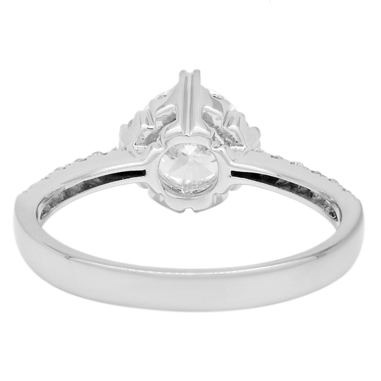 18K White Gold 1.01 Carat Diamond Ring Fine Jewellery Modaselle