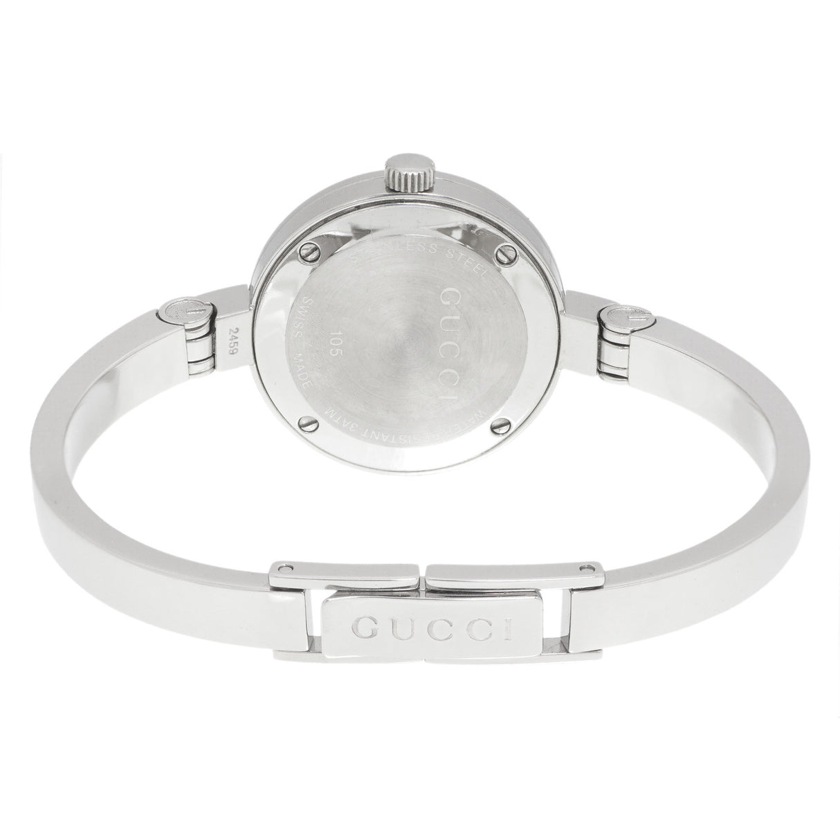 Gucci 105 Stainless Steel Bangle Ladies Watch Gucci