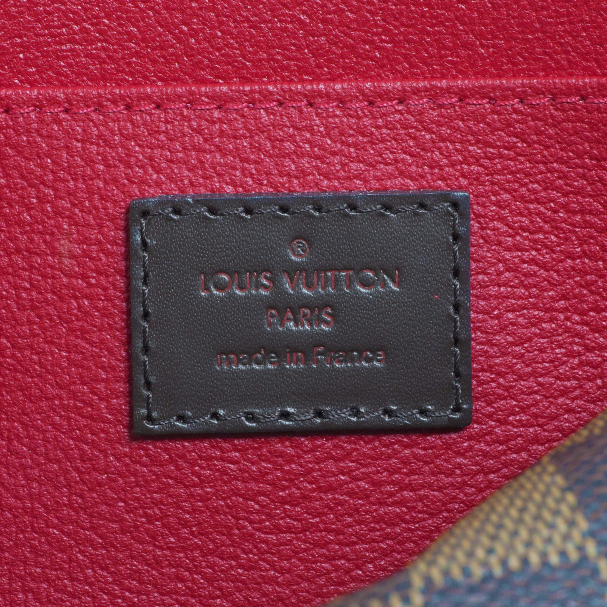 Louis Vuitton Damier Ebene Cosmetic Pouch Accessories Louis Vuitton