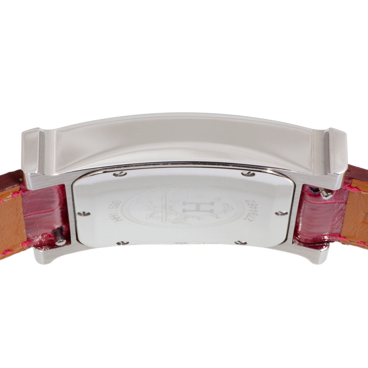 Hermes Stainless Steel & Diamond Heure H Quartz Watch HH1.530 Watches Hermes