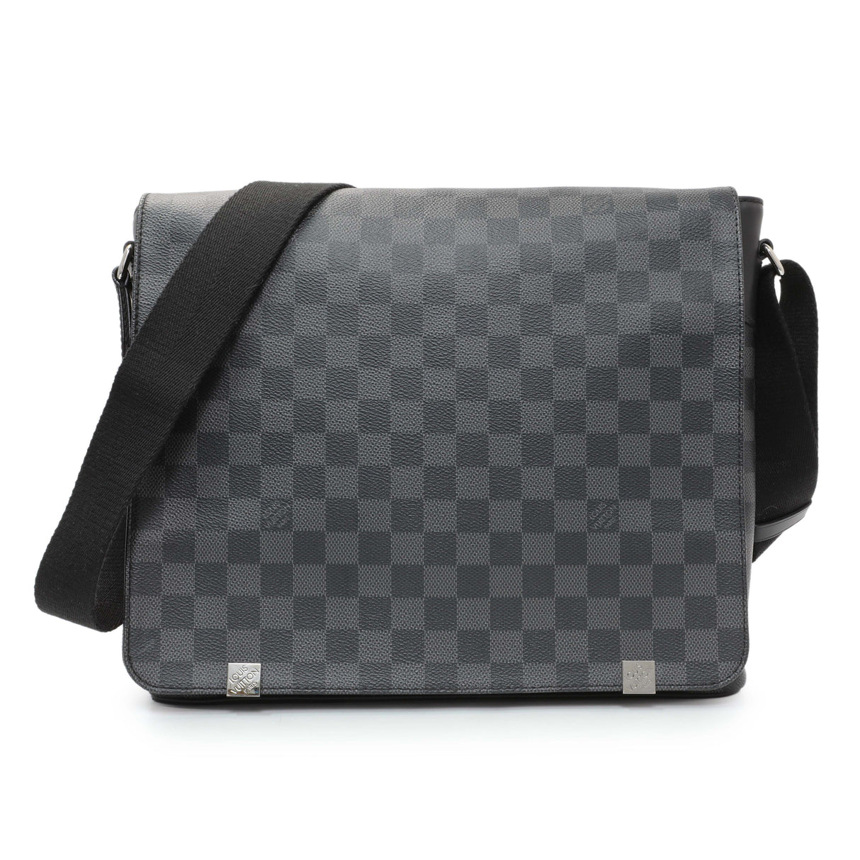 Louis Vuitton Damier Graphite District Messenger Handbags Louis Vuitton