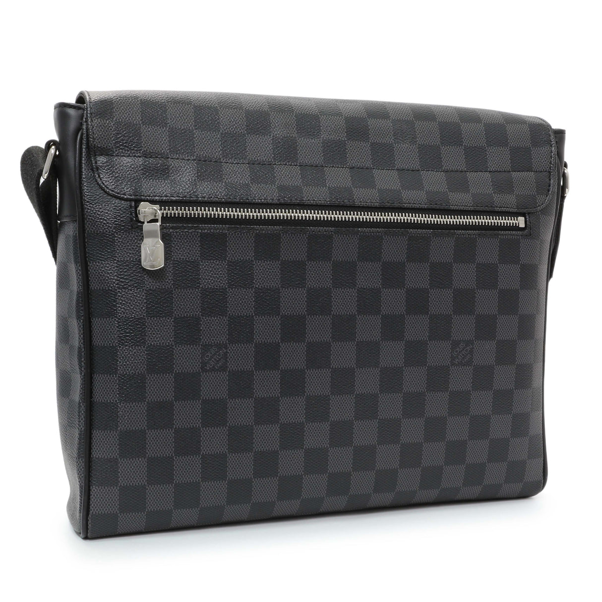 Louis Vuitton Damier Graphite District Messenger Handbags Louis Vuitton