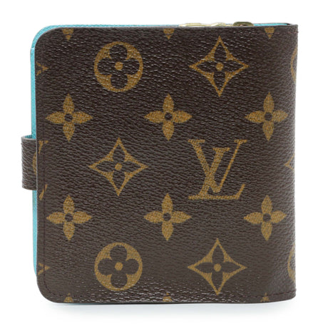 Louis Vuitton Monogram Groom Compact Zip Wallet Accessories Louis Vuitton