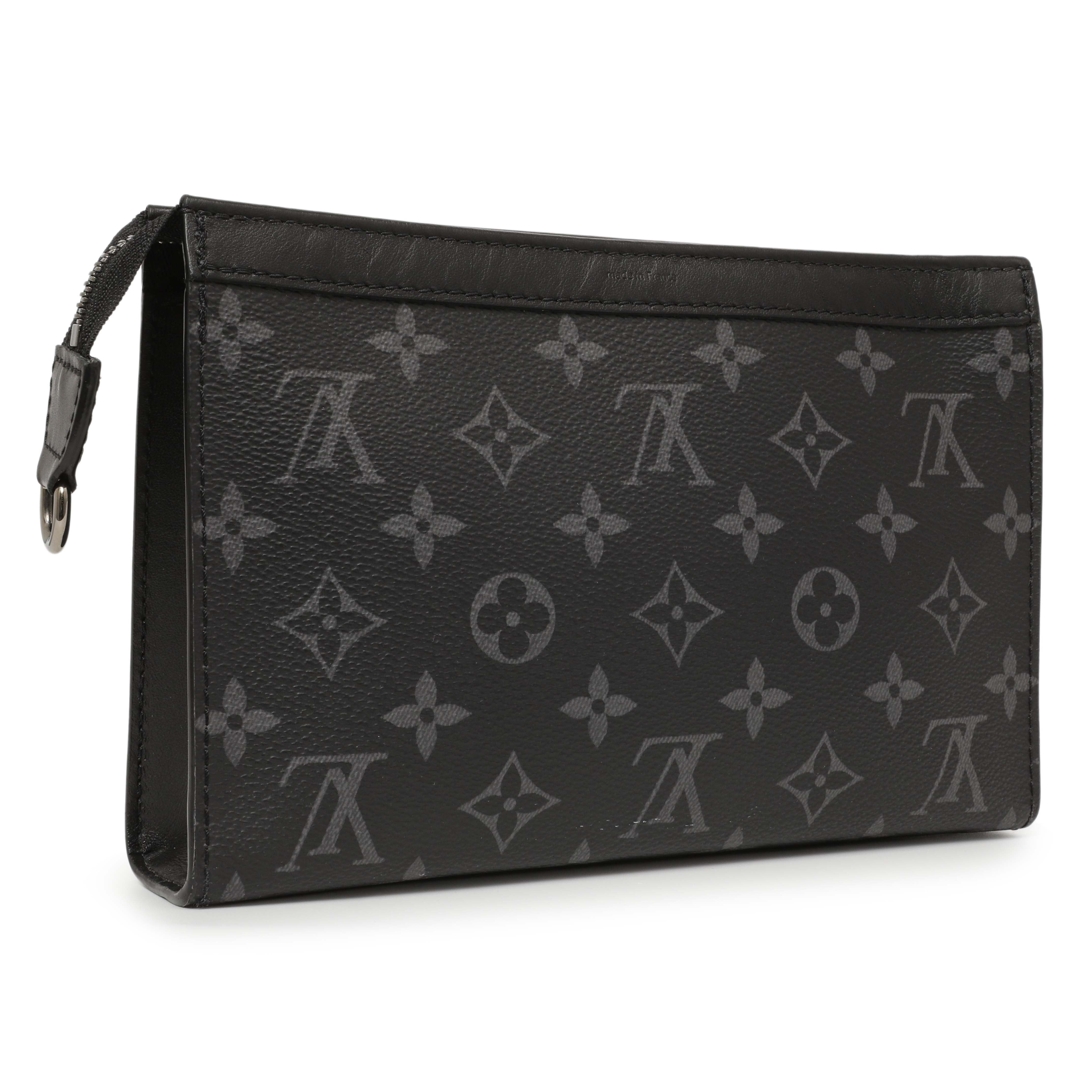 人気【LOUIS VUITTON】GASTON WEARABLE モノグラムウォレット Gaston Wearable Wallet Monogram Eclipse - Men - Small