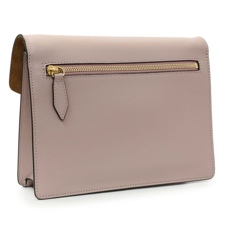 Burberry Derby Calfskin House Check Small Macken Crossbody Handbags Burberry