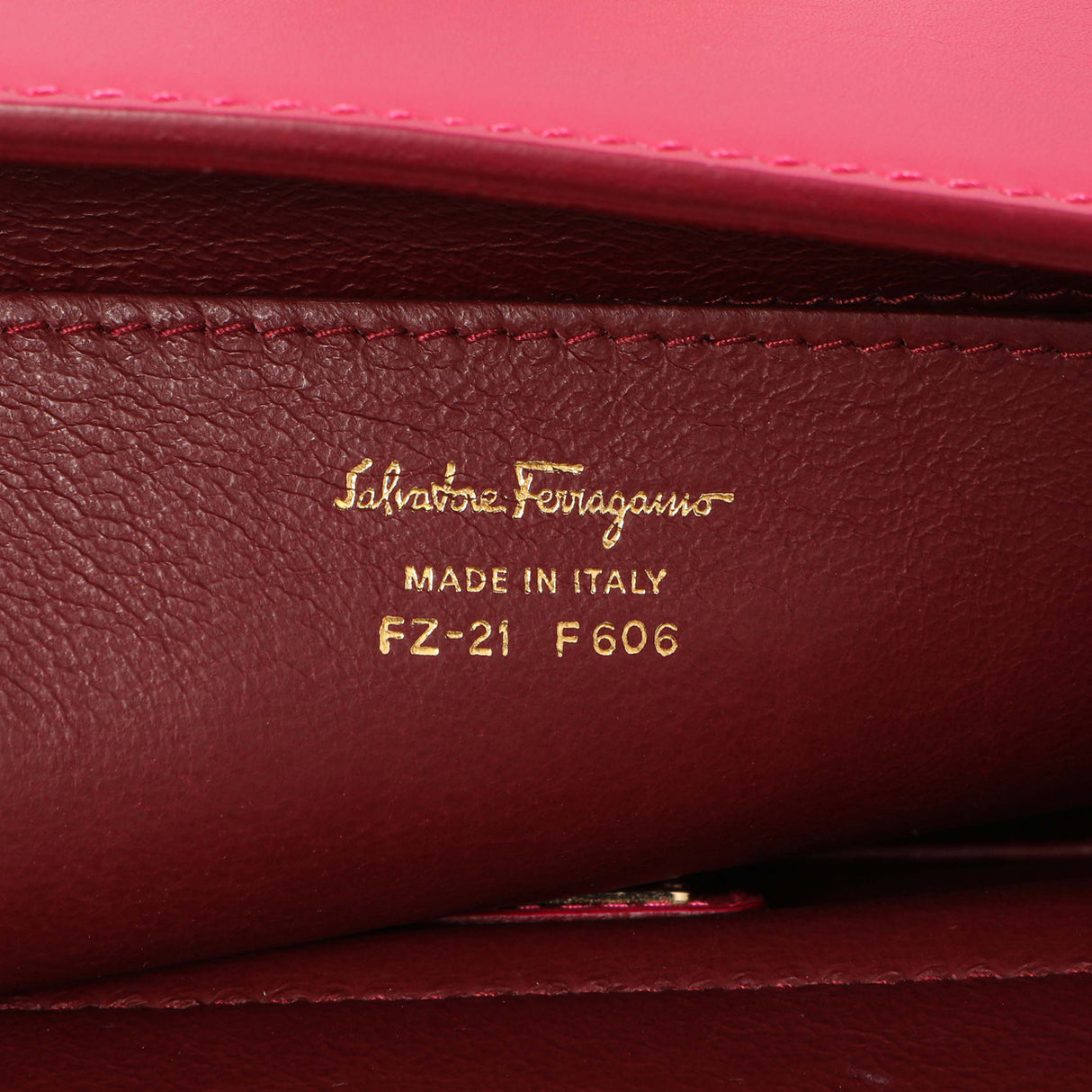 Salvatore Ferragamo Multicolor Calfskin Sofia Shoulder Bag