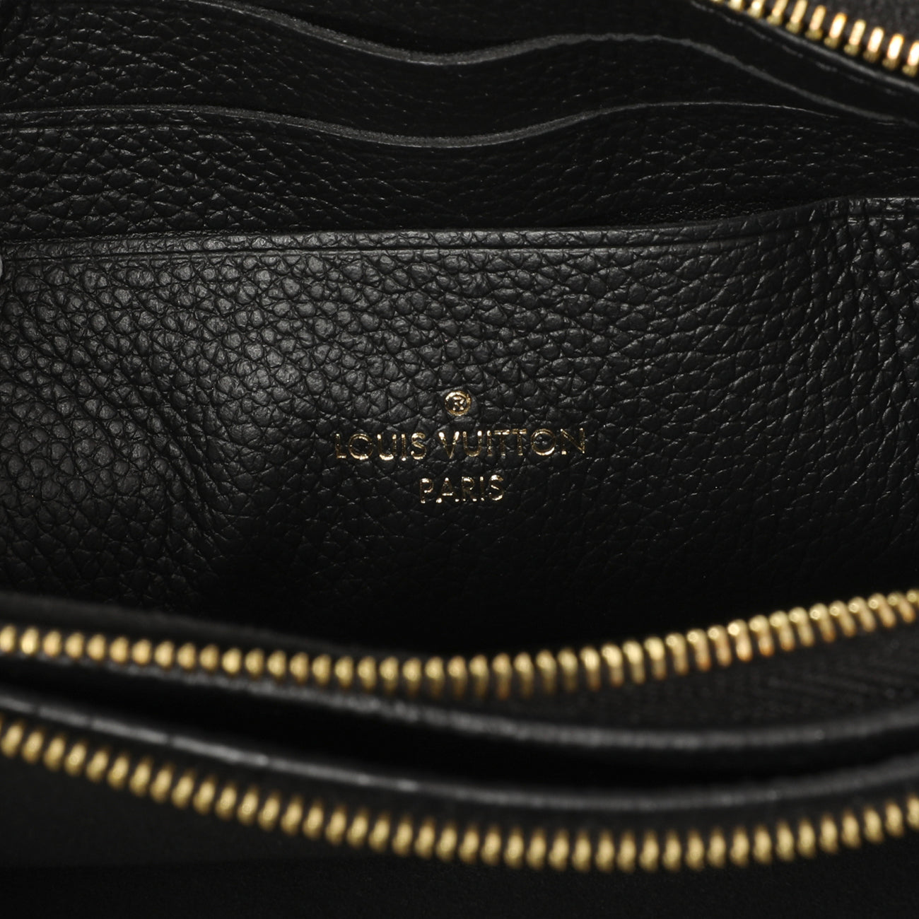 Louis Vuitton Black Empreinte Double Zip Pochette – Modaselle