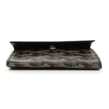 Goyard Black Goyardine Marigny Coin Purse Wallet