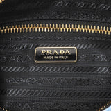 Prada Blue Tessuto Stampato Nylon Saffiano Surf Print Wrist Pouch Accessories Prada