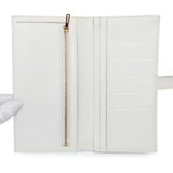 Hermes White Epsom Bearn Gusset Wallet Accessories Hermes