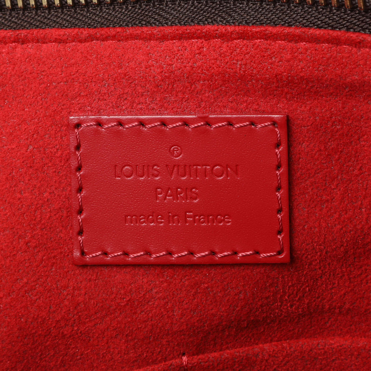 Louis Vuitton Cherry Damier Ebene Caissa Tote PM Handbags Louis Vuitton