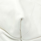 Chanel White Shiny Calfskin Large Chanel 22 Handbags Chanel