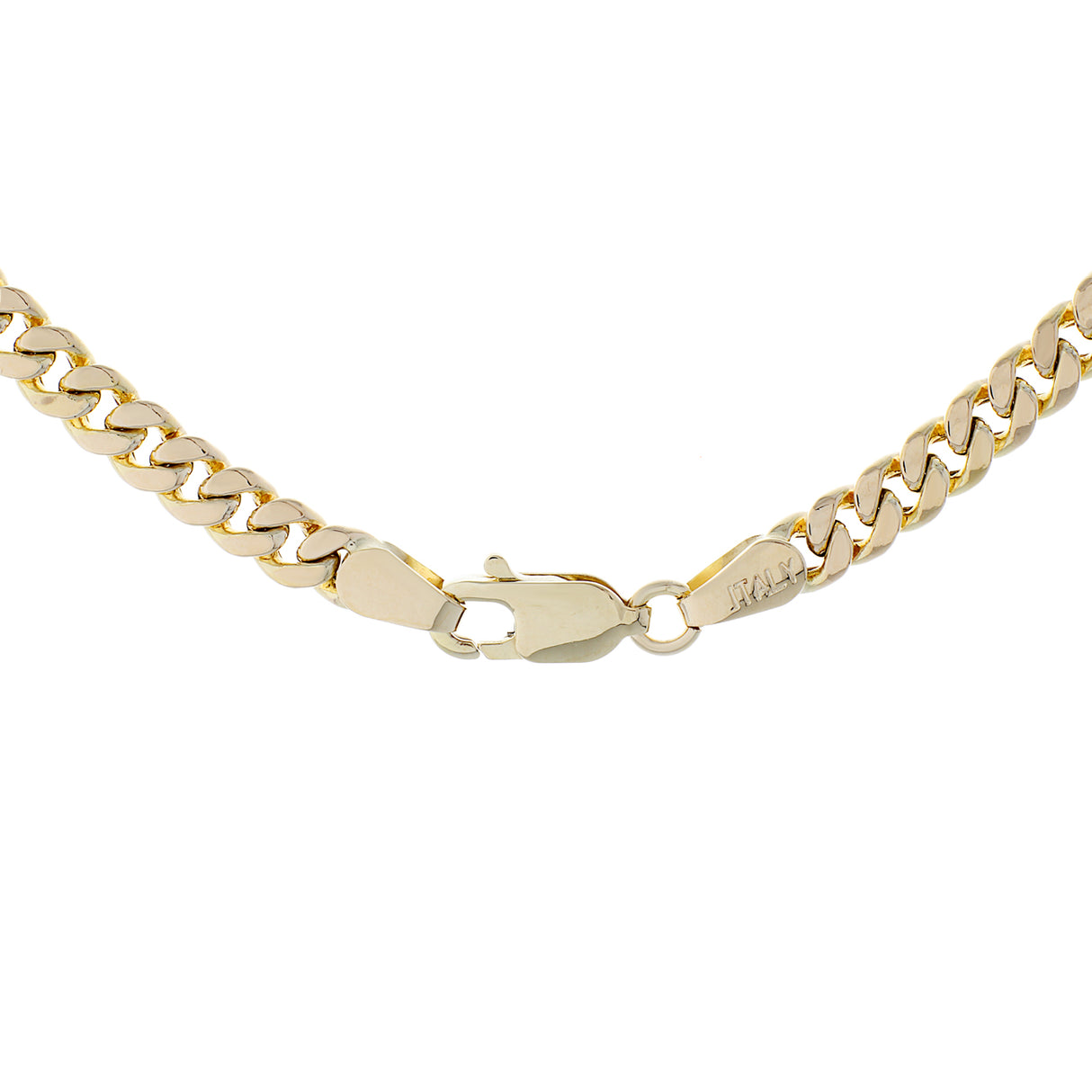 10K Yellow Gold Curb Chain Fine Jewellery Modaselle