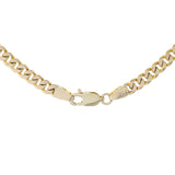 10K Yellow Gold Curb Chain Fine Jewellery Modaselle