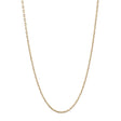 10K Yellow Gold Cable Chain Fine Jewellery Modaselle