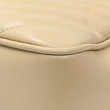 Saint Laurent Dark Beige Calfskin Matelasse Monogram Lou Camera Bag